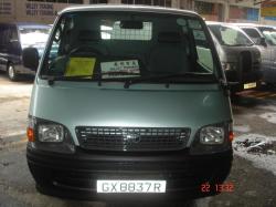 TOYOTA HIACE green