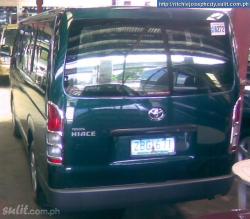 TOYOTA HIACE green