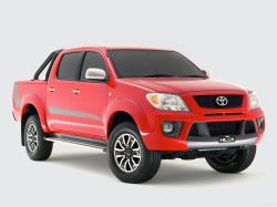TOYOTA HILUX red