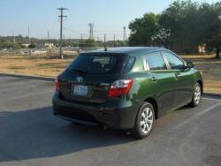 TOYOTA MATRIX green