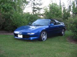 TOYOTA MR2 blue