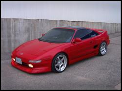 TOYOTA MR2 red