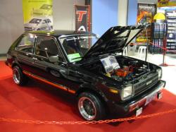 TOYOTA STARLET (KP60) brown