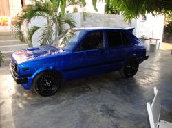 TOYOTA STARLET blue