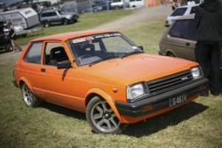 TOYOTA STARLET brown