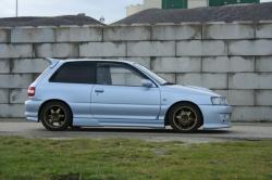 TOYOTA STARLET silver