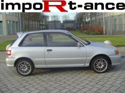 TOYOTA STARLET silver