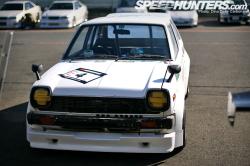 TOYOTA STARLET white