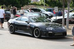 TOYOTA SUPRA black