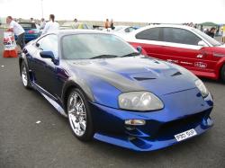 TOYOTA SUPRA blue