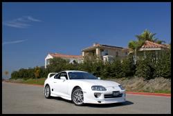 TOYOTA SUPRA white