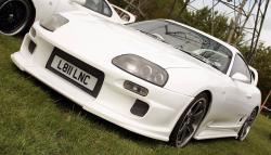 TOYOTA SUPRA white