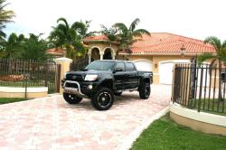 TOYOTA TACOMA black