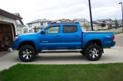 TOYOTA TACOMA blue