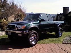 TOYOTA TACOMA green