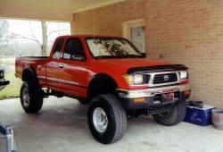 TOYOTA TACOMA red