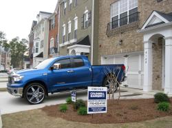 TOYOTA TUNDRA blue