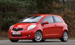 TOYOTA YARIS brown