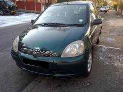 TOYOTA YARIS green