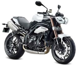 TRIUMPH 1050 SPEED TRIPLE white