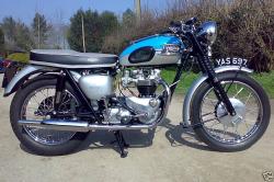 TRIUMPH BONNEVILLE 120 blue