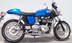 TRIUMPH BONNEVILLE 120 green