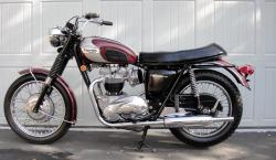 TRIUMPH BONNEVILLE 120 silver