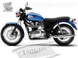 TRIUMPH BONNEVILLE blue