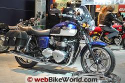 TRIUMPH BONNEVILLE blue