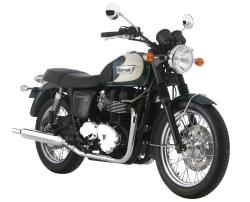 TRIUMPH BONNEVILLE green