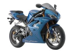 TRIUMPH DAYTONA 675 silver