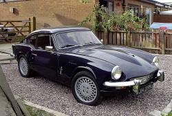 TRIUMPH GT6 silver