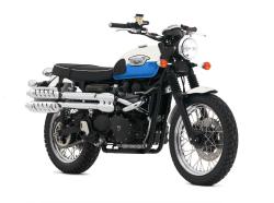 TRIUMPH SCRAMBLER blue