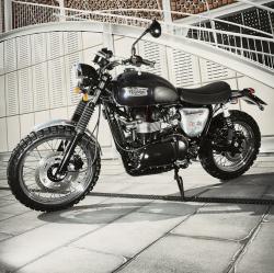 TRIUMPH SCRAMBLER blue