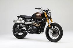 TRIUMPH SCRAMBLER brown