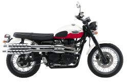 TRIUMPH SCRAMBLER red