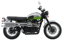 TRIUMPH SCRAMBLER silver