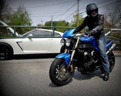 TRIUMPH SPEED TRIPLE blue