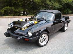 TRIUMPH SPITFIRE blue