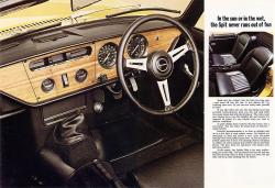 TRIUMPH SPITFIRE interior