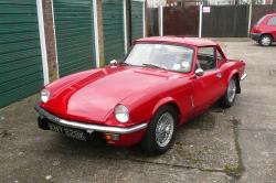 TRIUMPH SPITFIRE red