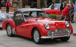 TRIUMPH TR3A red