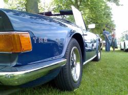 TRIUMPH TR6 silver