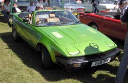 TRIUMPH TR7 green