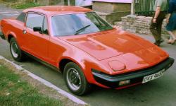 TRIUMPH TR7 green