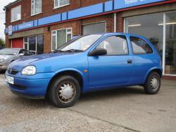 VAUXHALL CORSA blue