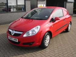 VAUXHALL CORSA red