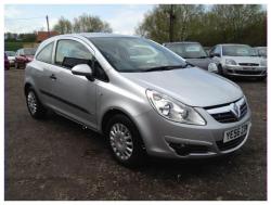 VAUXHALL CORSA silver