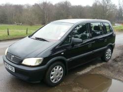 VAUXHALL ZAFIRA black