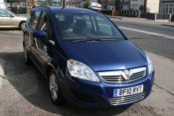 VAUXHALL ZAFIRA blue